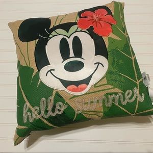 Disney Parks Set of 2 Summer Throw Pillows